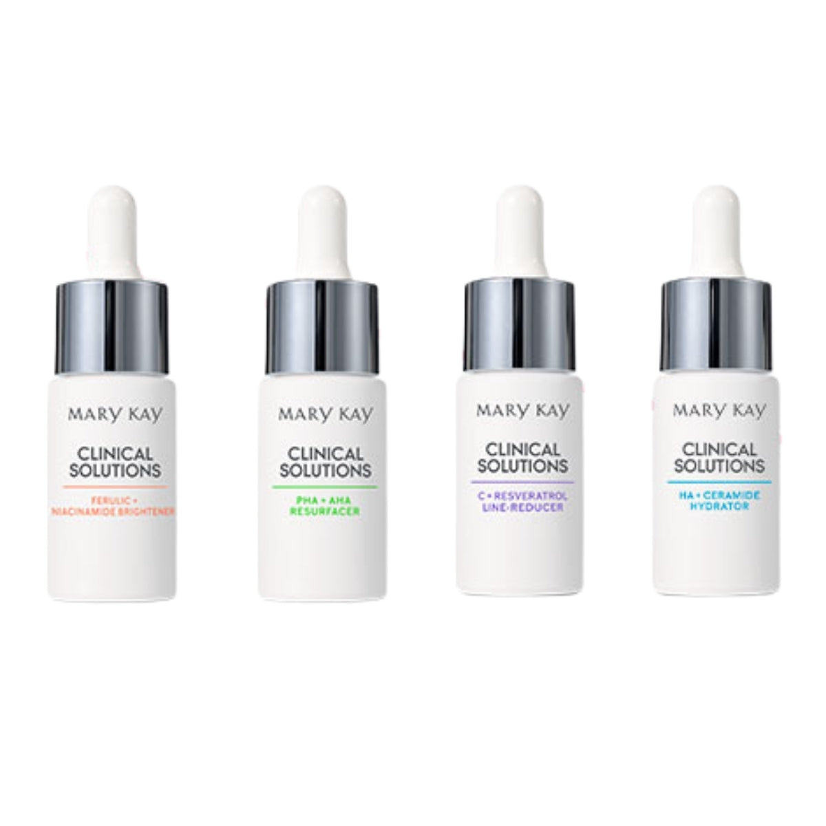 ¡Transforma Tu Piel con los Poderosos Concentrados Clinical Solutions de Mary Kay!