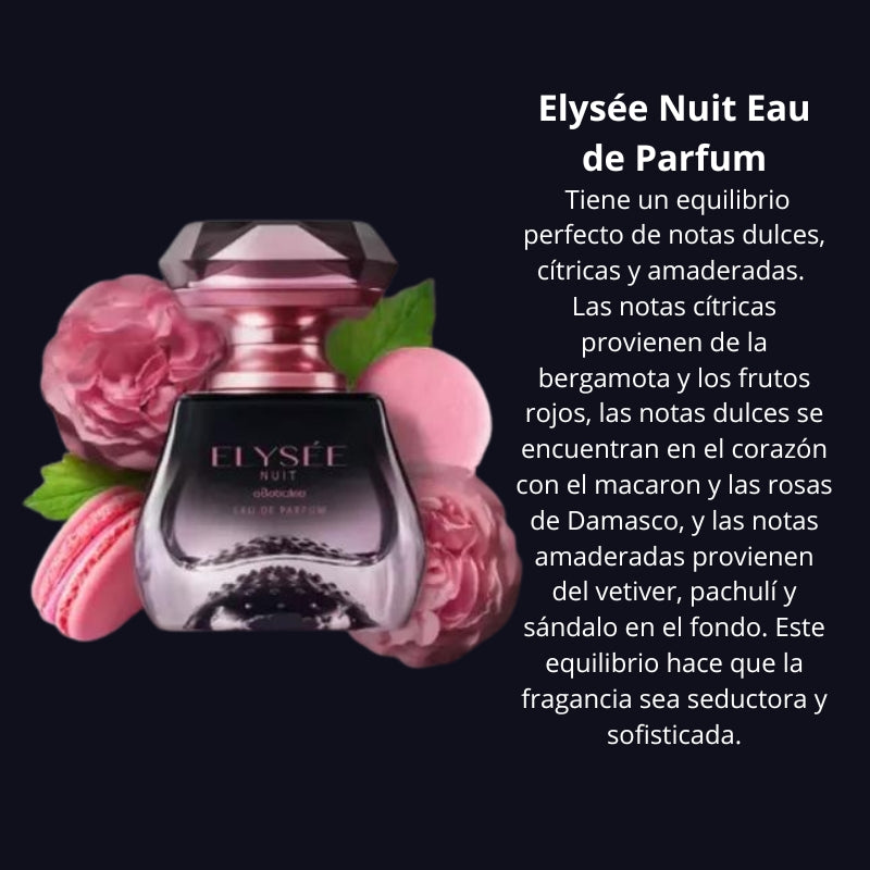 Elysée Nuit Eau de Parfum de 50ml: La Fragancia Nocturna que Seduce a Hombres de Gusto Refinado