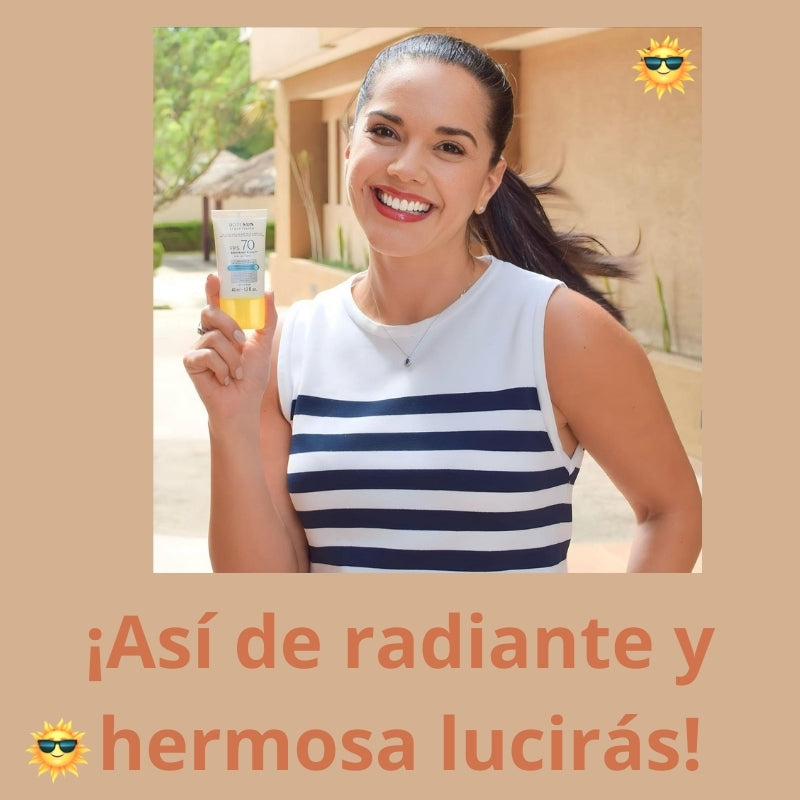 Bloqueador Solar Facial 70 Uva BOTI.SUN, 40ml + Regalito