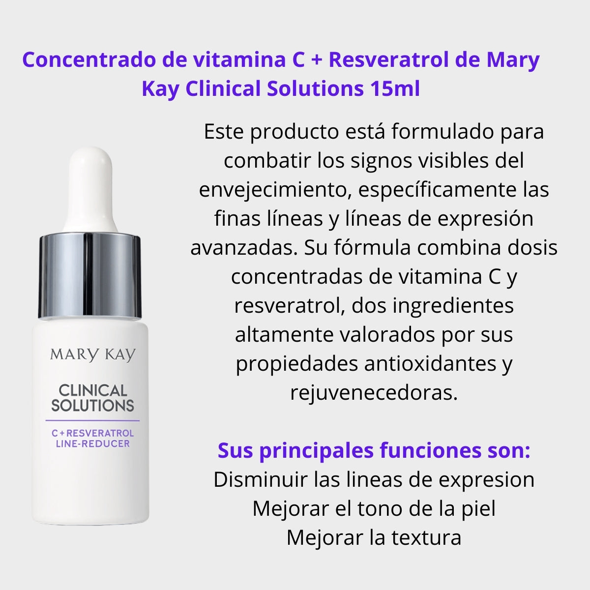 ¡Transforma Tu Piel con los Poderosos Concentrados Clinical Solutions de Mary Kay!