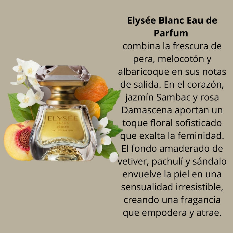Elysée Blanc 50ml: Para Mujeres Súper Femeninas, Empoderadas y que Saben lo que Quieren