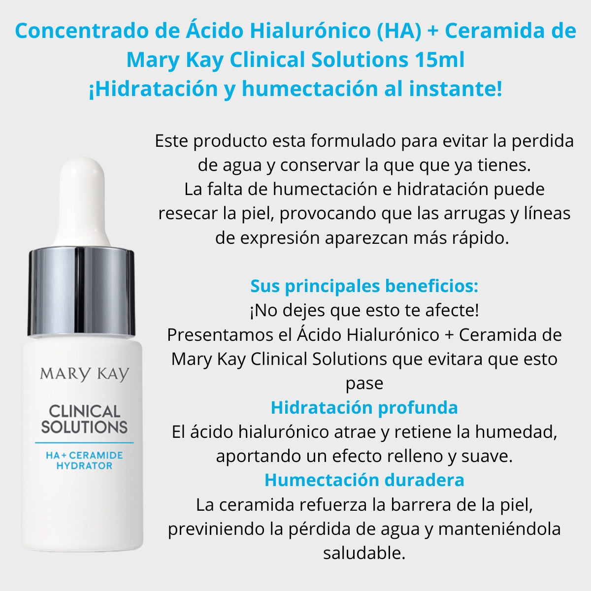 ¡Transforma Tu Piel con los Poderosos Concentrados Clinical Solutions de Mary Kay!