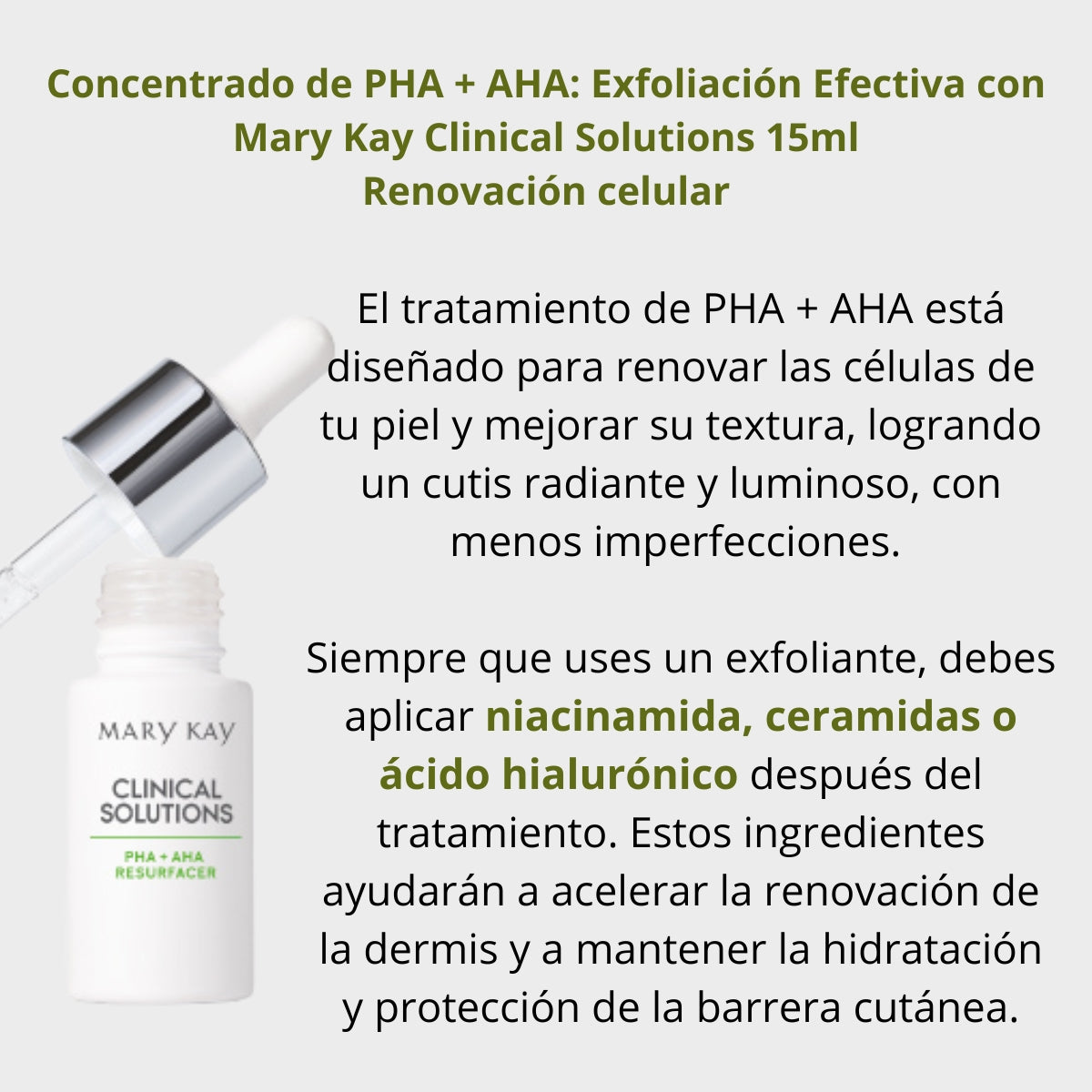 ¡Transforma Tu Piel con los Poderosos Concentrados Clinical Solutions de Mary Kay!