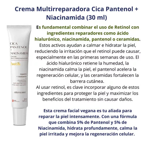 Kit Antiarrugas Retinol Y Pantenol