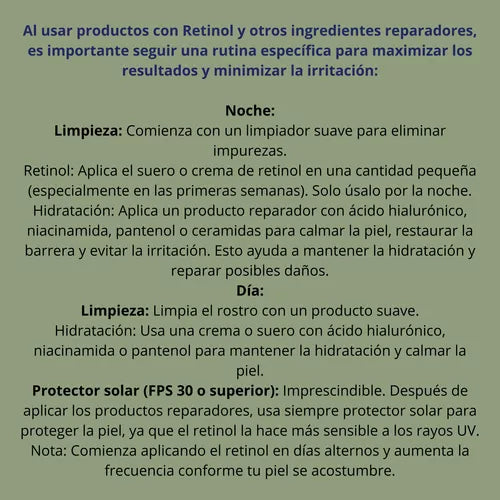 Kit Antiarrugas Retinol Y Pantenol