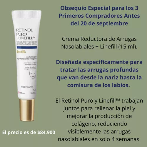 Kit Antiarrugas Retinol Y Pantenol