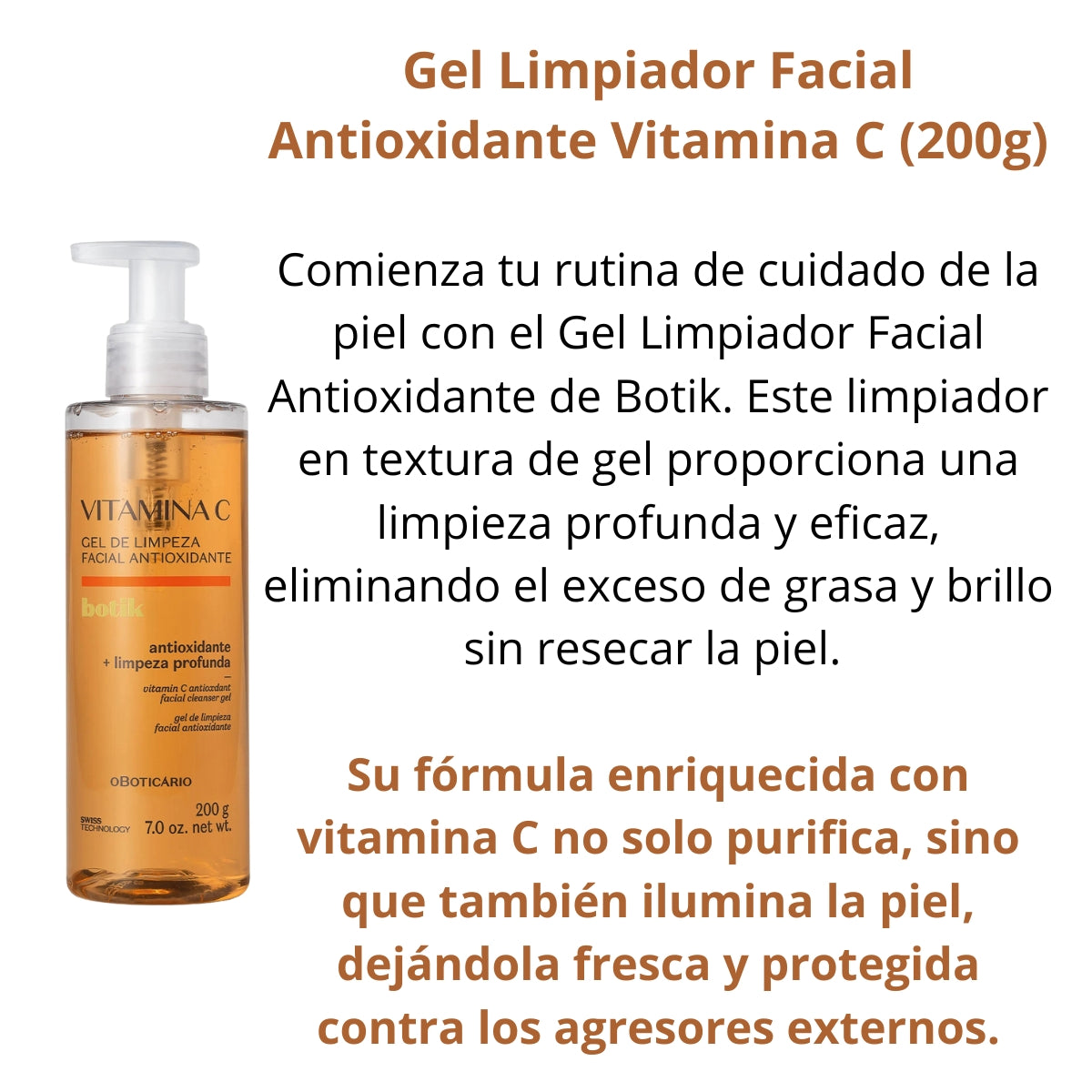 Kit Facial de Vitamina C de O Boticário Para Mantener el Melasma Bajo Control