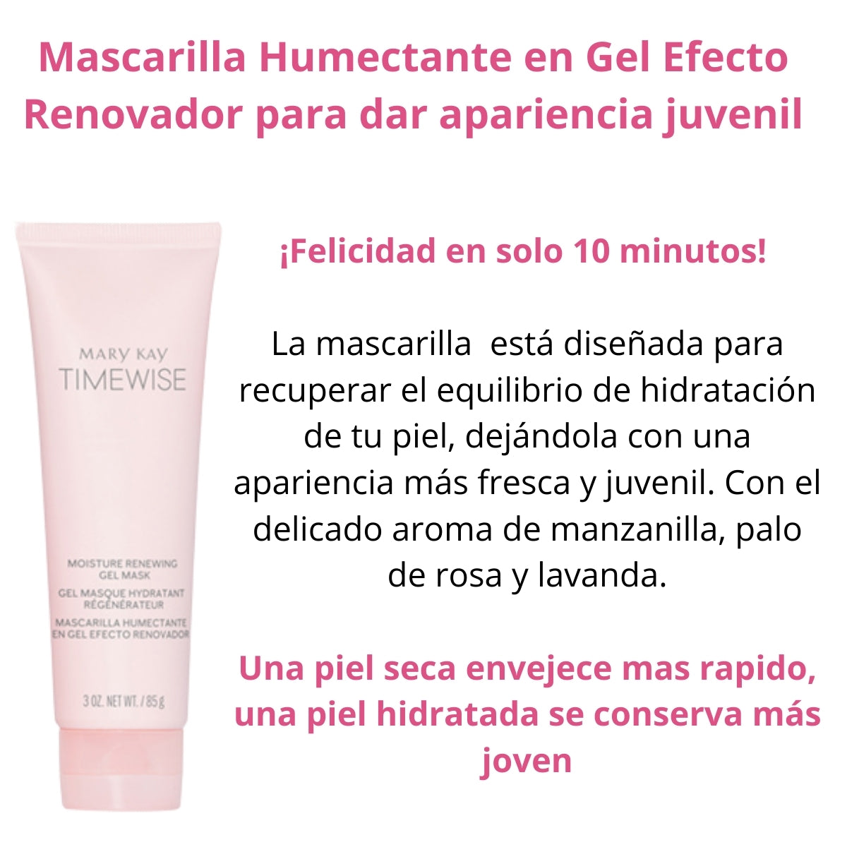 Mascarilla Humectante en Gel Efecto Renovador