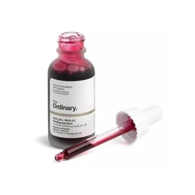 The Ordinary Peeling Solution AHA 30% + BHA 2%, 30ml: Resultados Inmediatos en 10 minutos